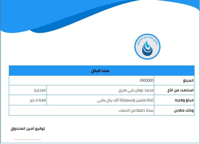 نظام إدارة مؤسسة مياه الظبيتين